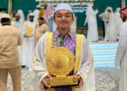 Hafiz Asal Riau Sabet Juara II MHQ Internasional di Arab Saudi