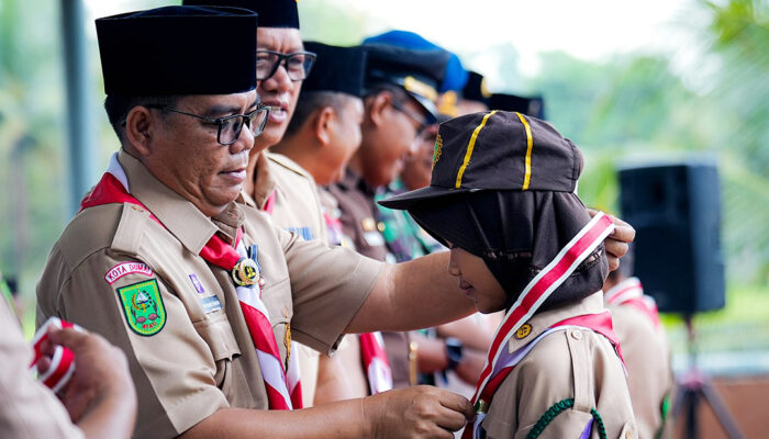 Upacara Hari Pramuka ke-64, Kobarkan Semangat Kolaborasi untuk Membangun Ketahanan Bangsa