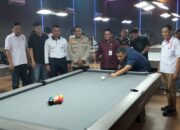 64 Atlet Ikuti Turnamen Biliar Piala Dandim Dumai