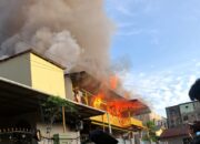 Satu Unit Rumah di Ratusima Hangus Terbakar