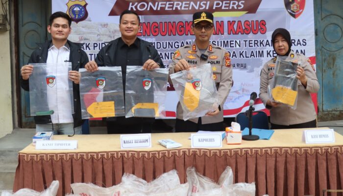 Grebek Gudang Beras Oplosan, Polres Dumai Ungkap Modus Pelaku