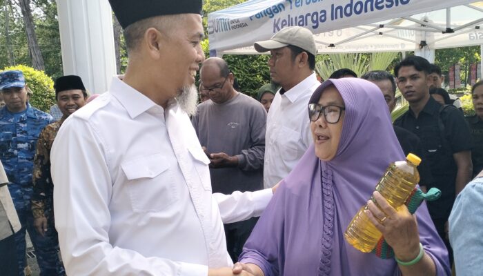 Kolaborasi Pemko Dumai – Bulog Salurkan 28,5 Ton Beras Murah