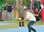 Turnamen Bola Voli Antar klub Kota Dumai Merebut Piala Dandim