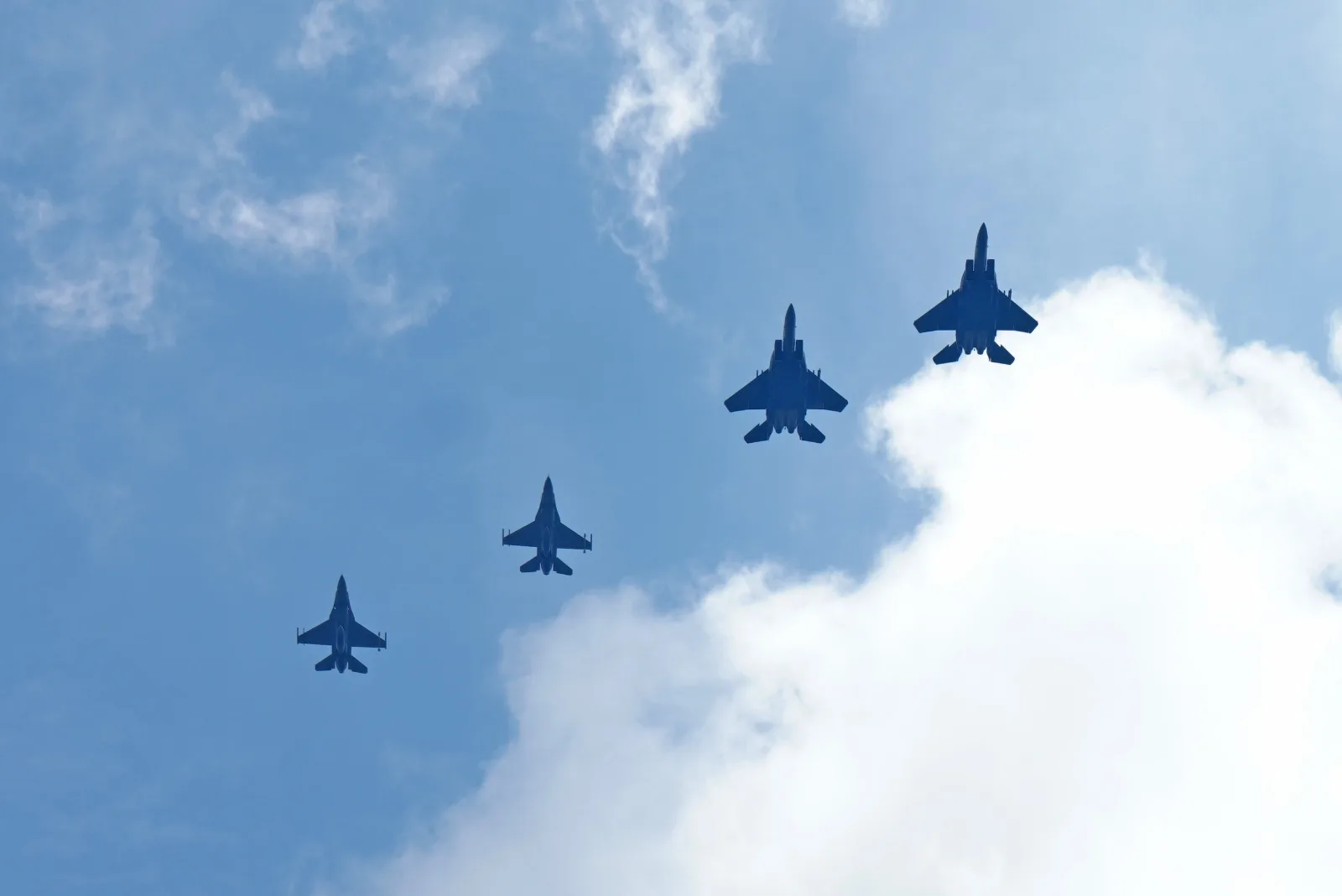 F-16 TNI AU dan F-15 AS