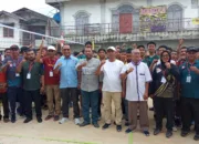 Ketua KONI Dumai Agustiawan Buka Turnamen Voli Generasi Bangsa, Ini Pesannya
