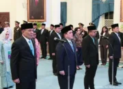 Prabowo lantik Djamari Chaniago sebagai Menko Polkam dan Erick Thohir Sebagai Menpora