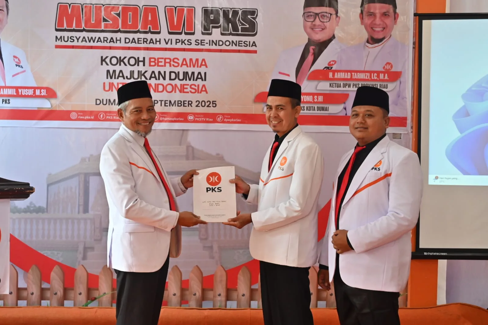 Musda VI DPD PKS Dumai