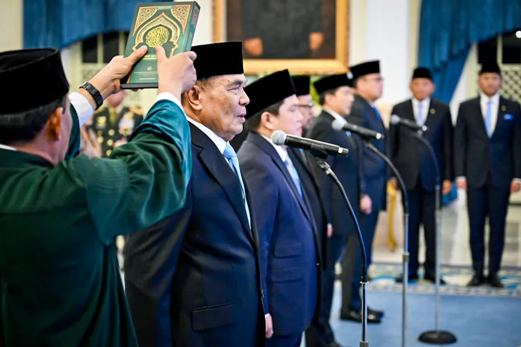 Pelantikan Menteri dan Kepala badan