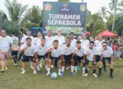 Wali Kota Dumai Membuka Turnamen Sepak Bola Antar Club se Kecamatan Medang Kampai