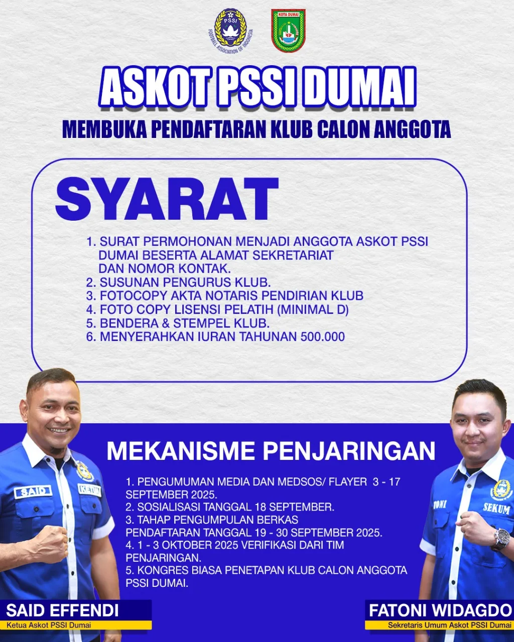 ASKOT PSSI Dumai