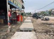 Realisasikan Aspirasi Warga, Pemko Dumai Bangun Drainase Sepanjang 356 Meter di Jalan Kelakap Tujuh