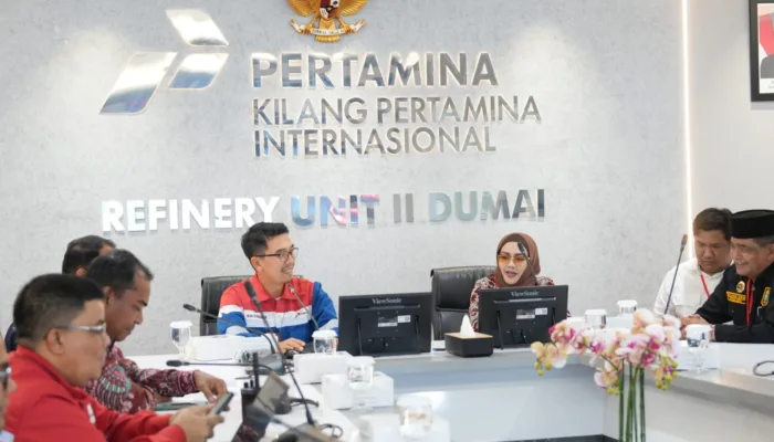 Terima Kunjungan Anggota Komisi XII DPR RI dan Perwakilan Masyarakat, Kilang Pertamina Dumai Tegaskan Komitmen Penanggulangan Pasca Kejadian dan Pelaksanaan Bufferzone