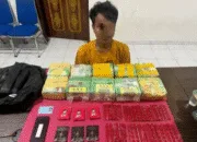 Polda Riau Amankan 10 Kg Sabu, Happy Five dan Ganja di Parkiran Hotel di Dumai