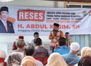 Reses di Dumai, Abdul Kasim Ingatkan Perusahaan Harus Patuh pada Perda Tenaga Kerja Lokal