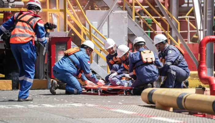 PHR Uji Ketangguhan Operasi Melalui Latihan Gabungan Keadaan Darurat Dumai Terminal 2025