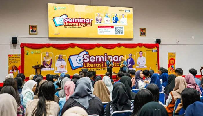 Go Live Like a Pro,  IM3 Ajak Mahasiswa Unri Berkarya di Dunia Digital