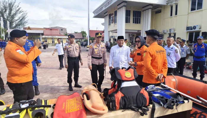 Polres Dumai Siapsiaga Hadapi Cuaca Ekstrem dan Bencana Hidrometeorologi