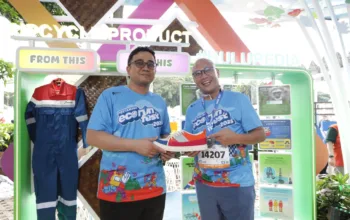 Produk Daur Ulang Pertamina Drilling Curi Perhatian di ECORUN 2025