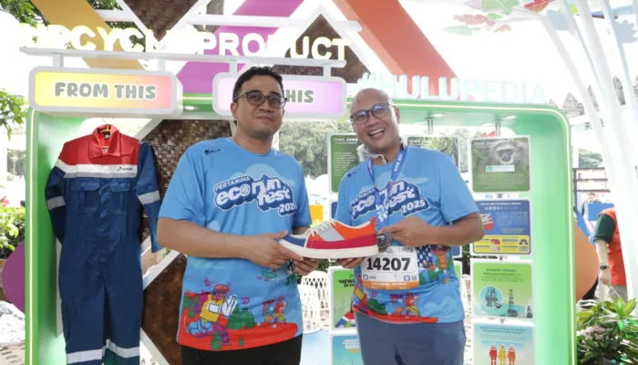 Produk Daur Ulang Pertamina Drilling Curi Perhatian di ECORUN 2025