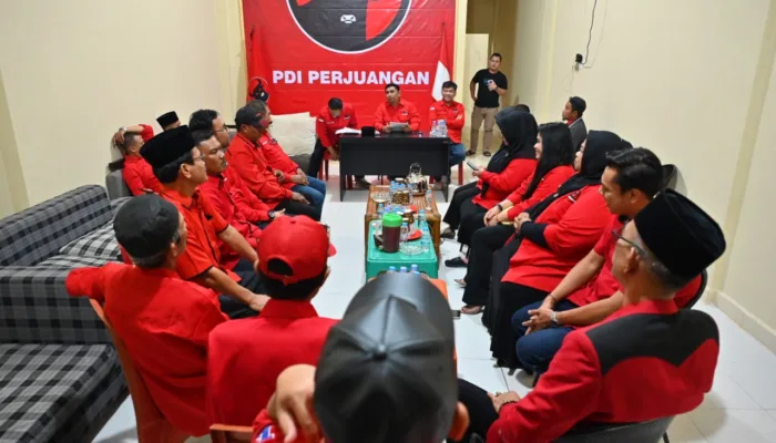 Siap Hadapi Tantangan Pasca Pelantikan, DPC PDI Perjuangan Dumai Gelar Konsolidasi Pengurus