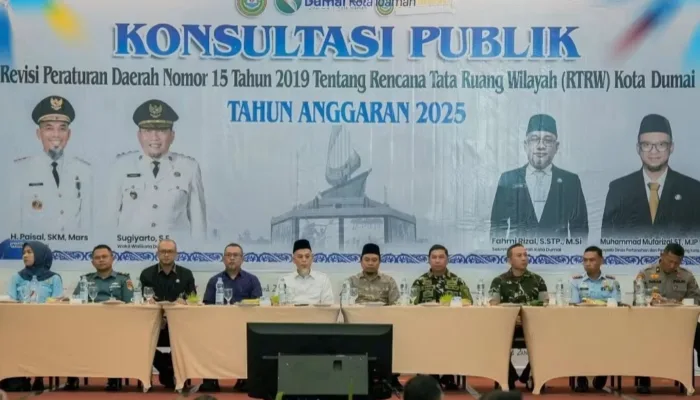 Pemko Dumai Rumuskan Arah Baru Pengembangan Kota Melalui Revisi RTRW