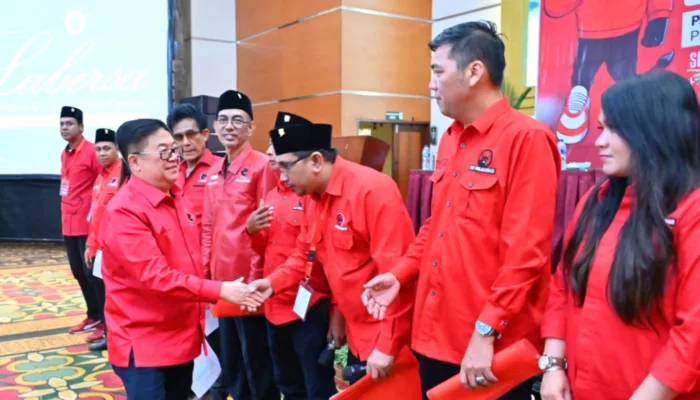 Bahari Ditetapkan Sebagai Ketua DPC PDI Perjuangan Kota Dumai