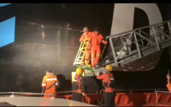 Dua Kapal Karam di Selat Malaka, Tujuh Korban Berhasil Diselamatkan Tim SAR Dumai