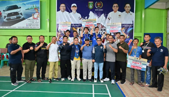 Sinergi Pers dan Olahraga, Wali Kota Dumai Cup 2025 Resmi di Tutup, PB The King Raih Juara