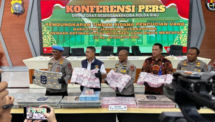 Polda Riau Bongkar Sindikat Narkoba Internasional, Sita Aset Senilai Rp. 15 Miliar