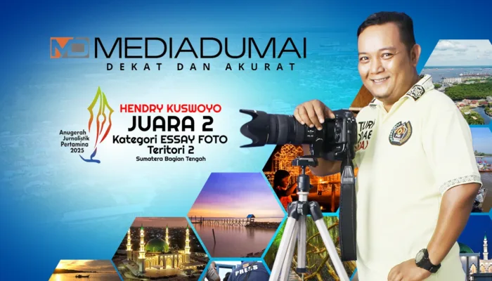 Mediadumai.com Raih Juara 2 Essay Foto AJP 2025, Angkat Ketangguhan Pesisir Dumai