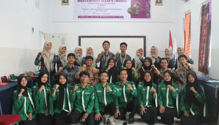 Kris Permana Putra Resmi Pimpin HIMMARI STIE Mahaputra Riau