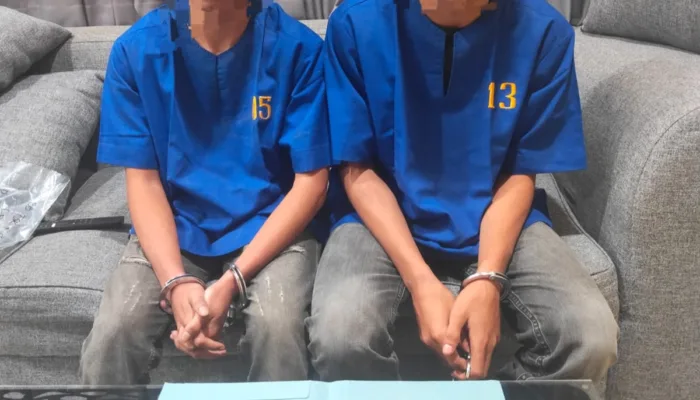 Coba Buang Barang Bukti, Dua Pemuda Pengedar Ekstasi Diciduk Polisi