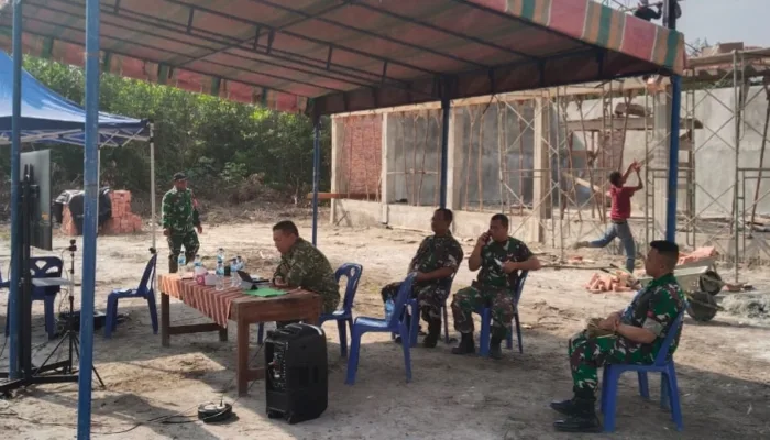 TNI Gesa Percepatan Pembangunan Koperasi Merah Putih di Dumai