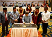 Jusuf Kalla meresmikan Kebun Raya Universitas Pahlawan Tuanku Tambusai di Kampar