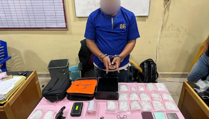 Penggeledahan Berlapis Temukan 1,6 Kg Sabu, Polres Dumai Ringkus Satu Tersangka