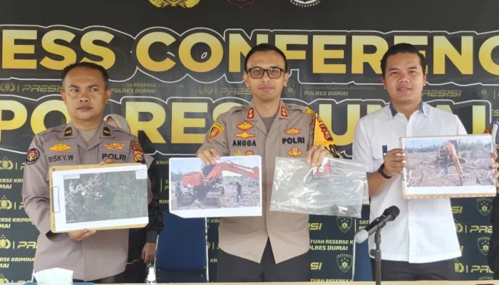 Gunakan Alat Berat, Dua Perambah Hutan Wisata Sungai Dumai Meringkuk di Penjara