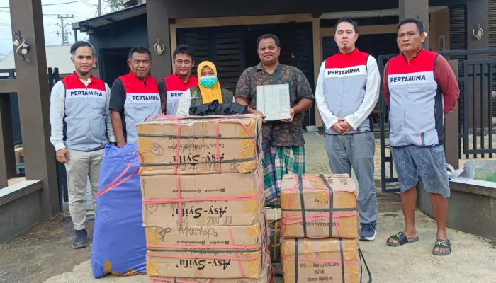 Jelang Ramadhan, Pertamina Drilling Salurkan 410 Al Quran dan 100 Paket Ibadah untuk Warga Aceh