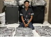 Bawa Hampir 100 Ribu Butir Happy Five, Warga Malaysia Digrebek di The Best Hotel Dumai