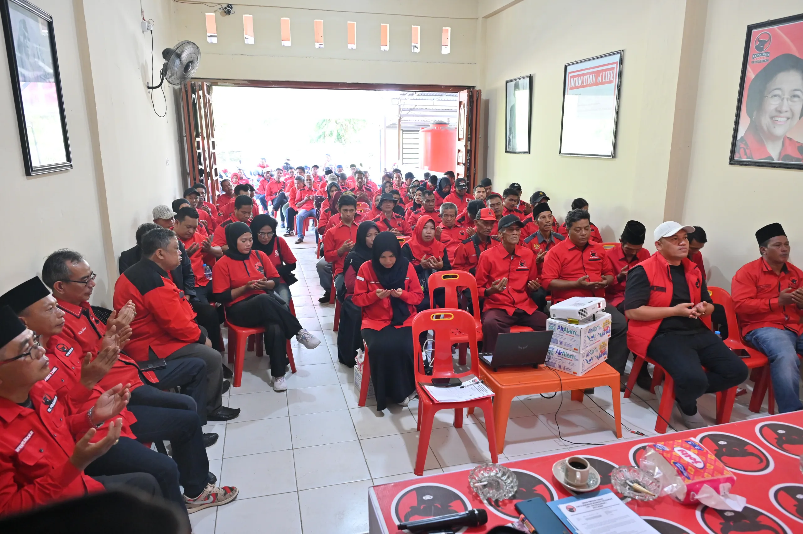 Penjaringan Ketua PAC PDI Perjuangan se-Kota Dumai di Sekretariat DPC PDI Perjuangan Kota Dumai