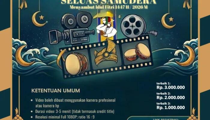 Festival Film Pendek “Hati Suci, Seluas Samudera”, DKD Dumai Ajak Kreator Abadikan Kisah Lebaran