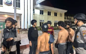Tim RAGA Polres Dumai Ringkus Tiga Pelaku Pungli Sopir Truk, Uang Tunai Disita