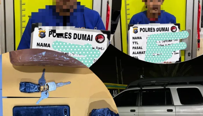 Polres Dumai Amankan Setengah Kilo Ganja dari Dua Warga di Bukitkapur