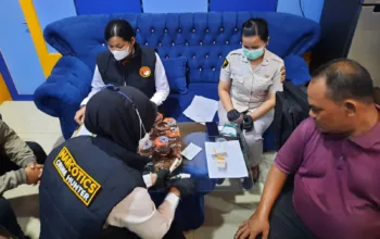 Tes Urine di Dishub Dumai, Jaga Lingkungan Kerja Bersih Narkoba