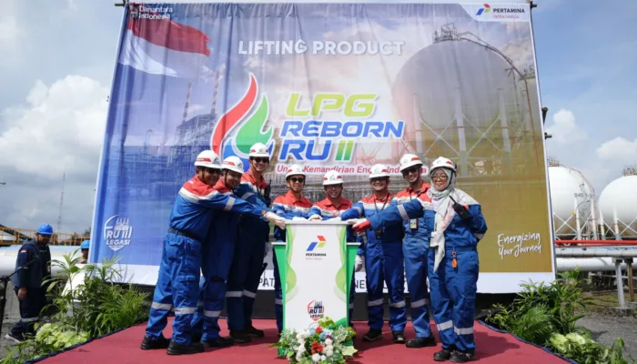 Kilang Pertamina Dumai Perkuat Ketahanan Energi Nasional, Realisasikan Lifting LPG Reborn 500 MT