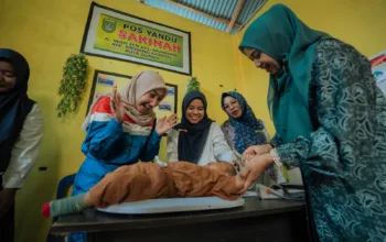 Semangat Harkitnas 2026, Pertamina Dumai dan Kader Posyandu Pesisir Bergerak Cegah Stunting