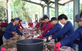 Di Tengah Turn Around Mayor 2026, Kilang Pertamina Dumai Tebar 100 Hewan Kurban untuk Masyarakat