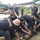 Satpol PP Dumai Sembelih 5 Hewan Kurban, Wakil Wali Kota Sugiyarto Harap Semangat Berbagi Terus Terjaga