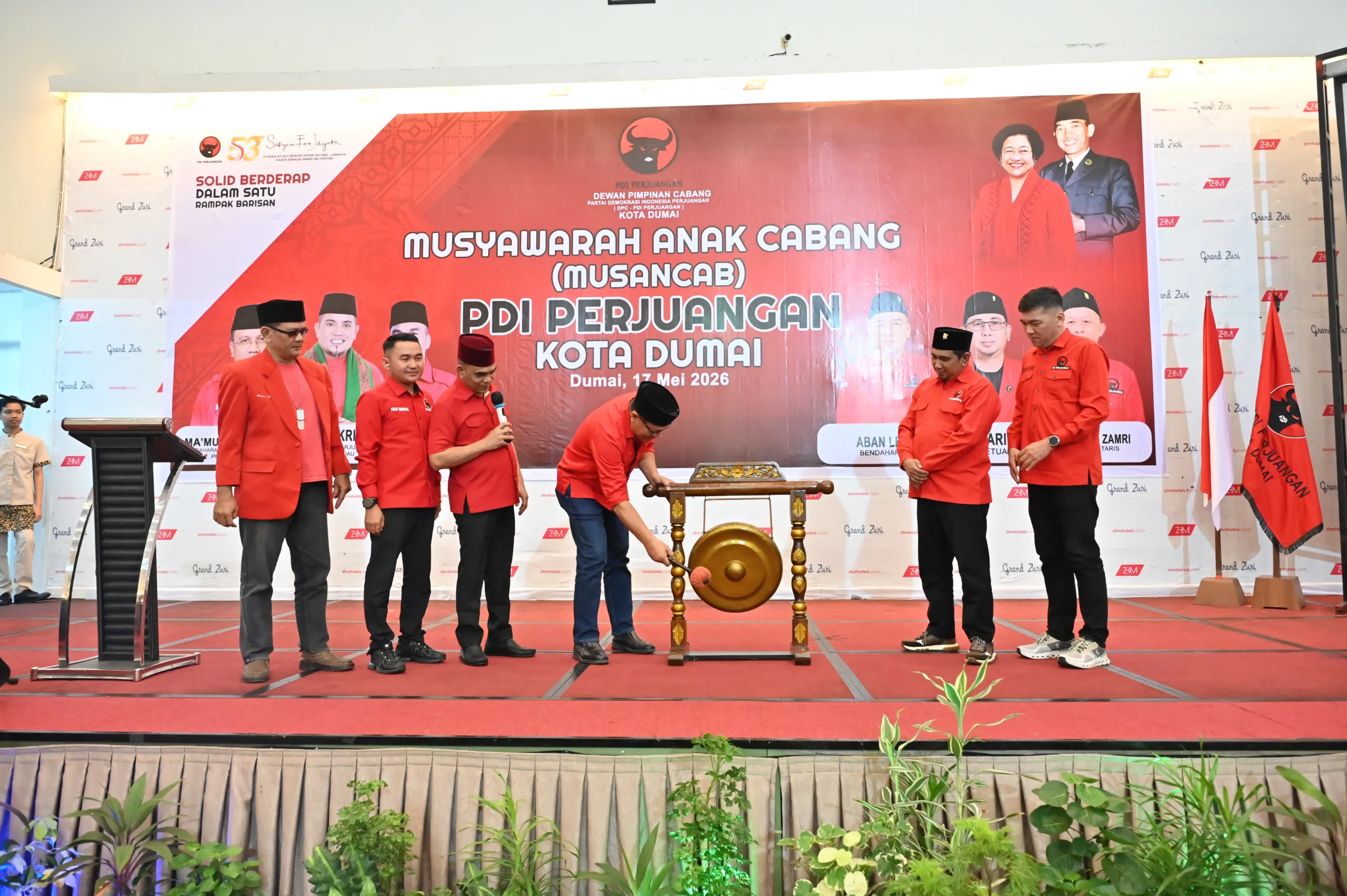 Musancab PDI Perjuangan Kota Dumai