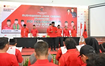 Musancab PDI Perjuangan Se-Kota Dumai Jadi Momentum Penguatan Struktur dan Konsolidasi Akar Rumput