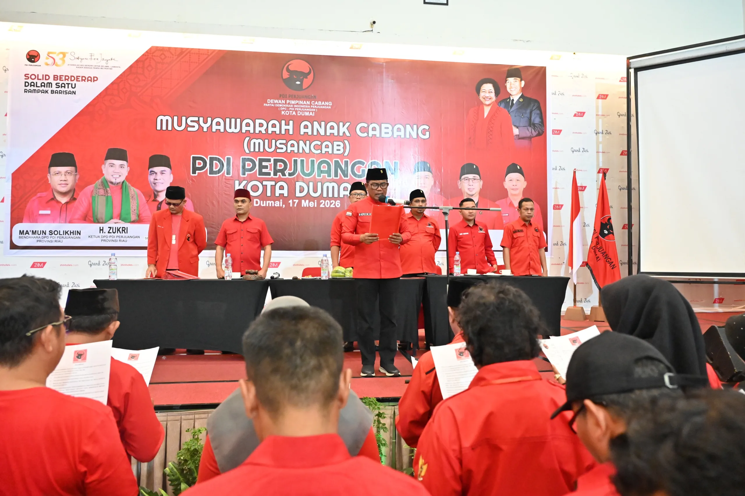 Musancab PDI Perjuangan Kota Dumai